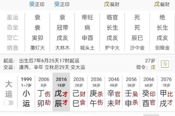 八字每日运程测试