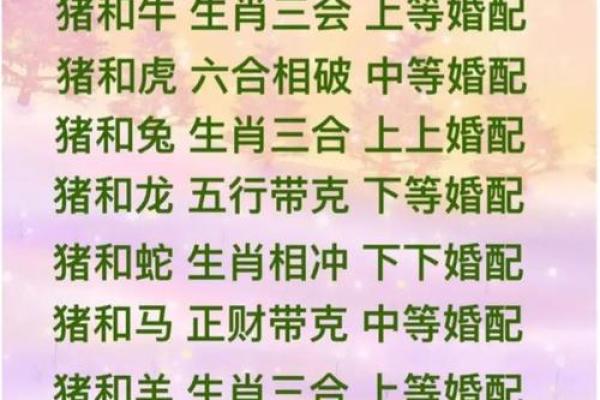 算命婚姻属相配对口诀女
