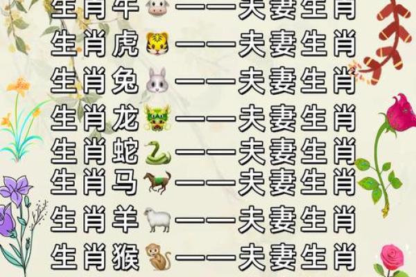 最准的12生肖配对表