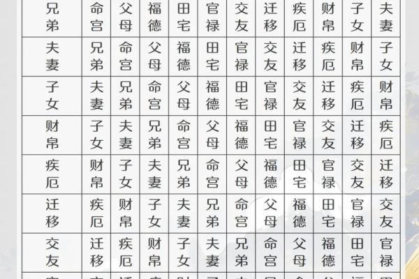 九宫格紫薇斗数盘算命怎么看