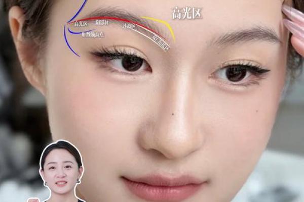 女人眉毛的风水以下眉形的眉毛财运好