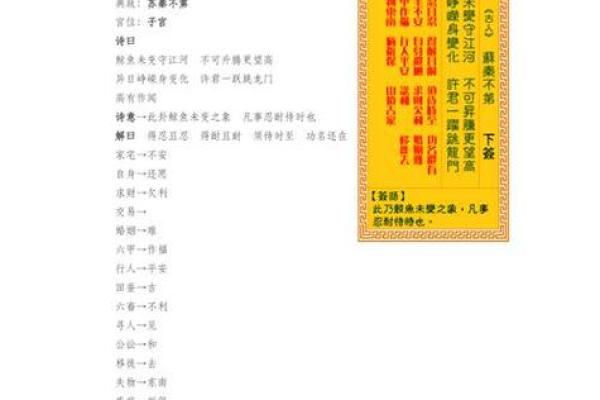 观音灵签第36签什么意思