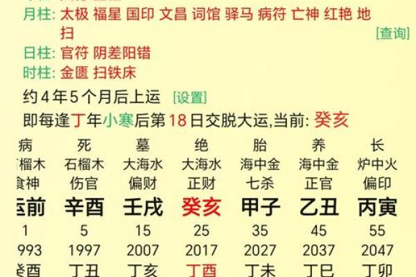 八字十二地支的五行属性
