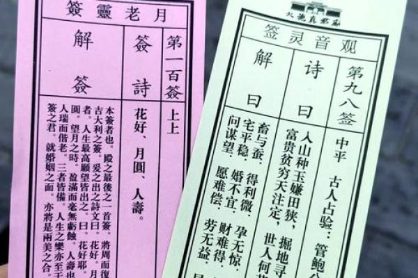 观音灵签19签复合