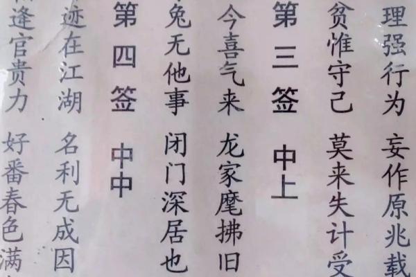 观音灵签80签解签问工作