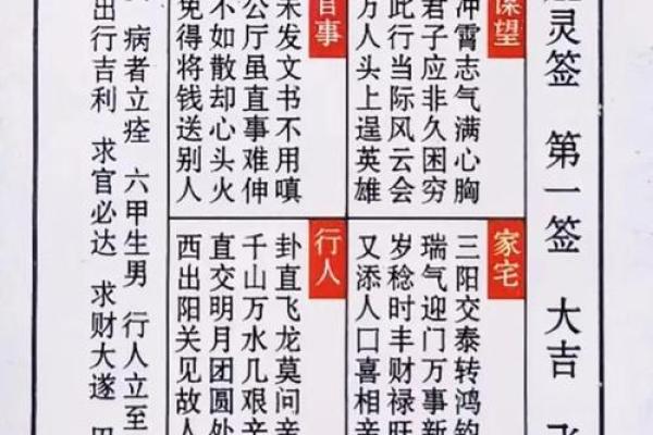 地藏王灵签第6签求姻缘
