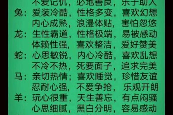 八字软：属相、性格特点、缺点分析及改善方法