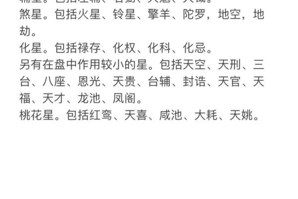 紫薇斗数辅助星