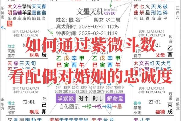 紫薇斗数看缘份