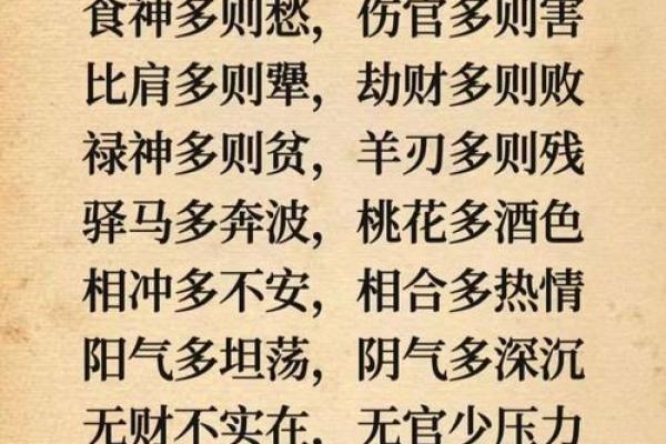 八字财旺口诀〈1〉