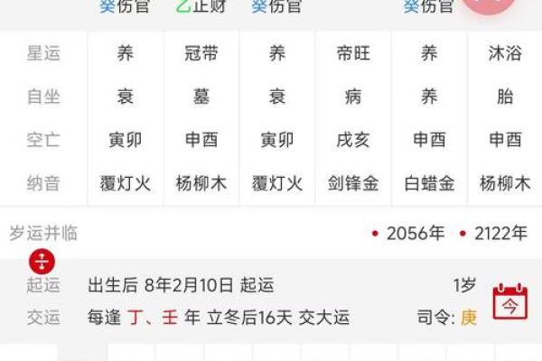 八字算命免费详批